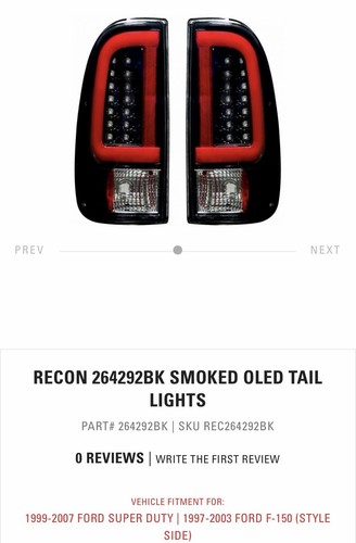 Recon 264292bk smoked - recon,